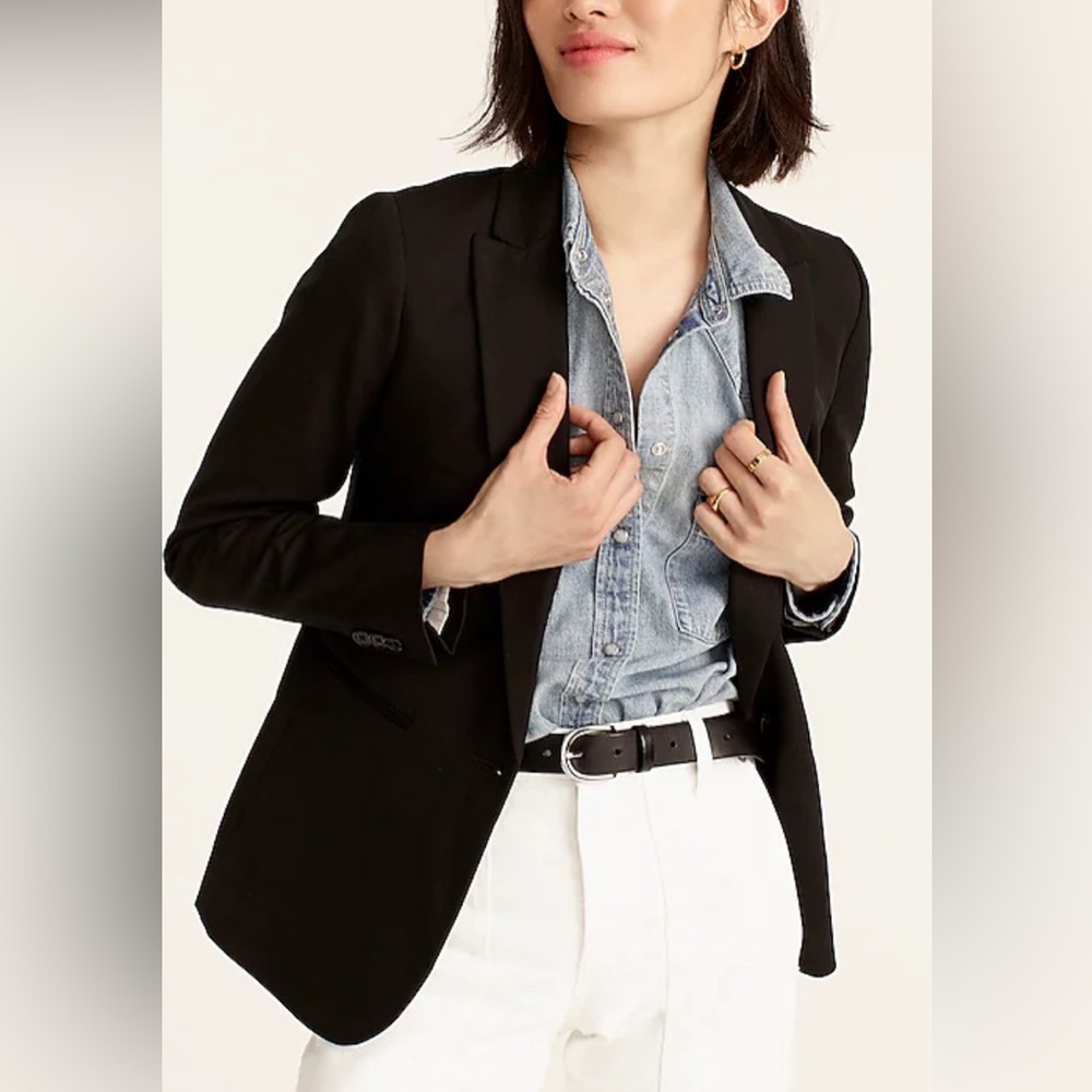 J.Crew Parke blazer in bi-stretch cotton